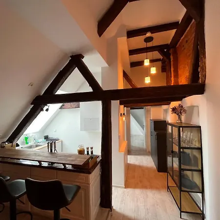 Modernes Loft Mit Holzbalken Und Charme Apartment Bautzen