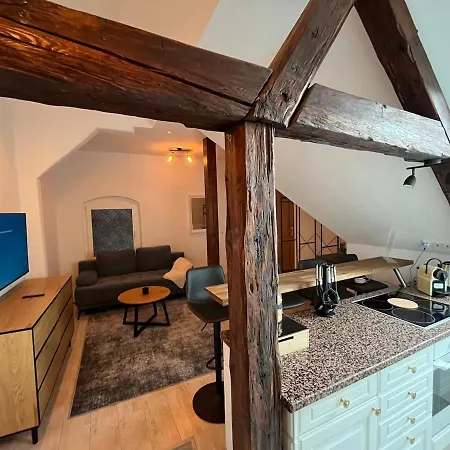 Apartment Modernes Loft Mit Holzbalken Und Charme